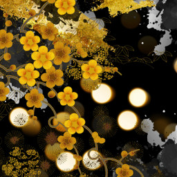 flowers background remixit freetoedit