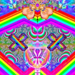 nature galaxy universe rainbow symmetry trippy collages trippyedit vibes abstract rainbows freetoedit