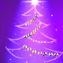 christmas holidays navidad bts army purple lights stars freetoedit