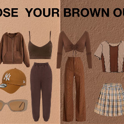 freetoedit questionario brownnn outfit