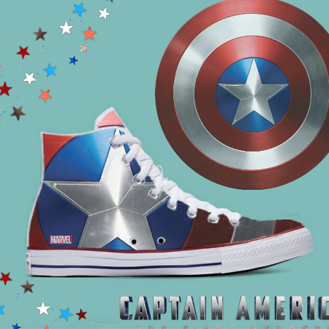 #captain,#captainamerica,#marvel,#avengers,#freetoedit,#ircdesignthesneaker,#designthesneaker
