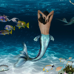 imagination visualart fiction edit mermaid fish water ocean sea sirena mar freetoedit ecmermaymonth mermaymonth