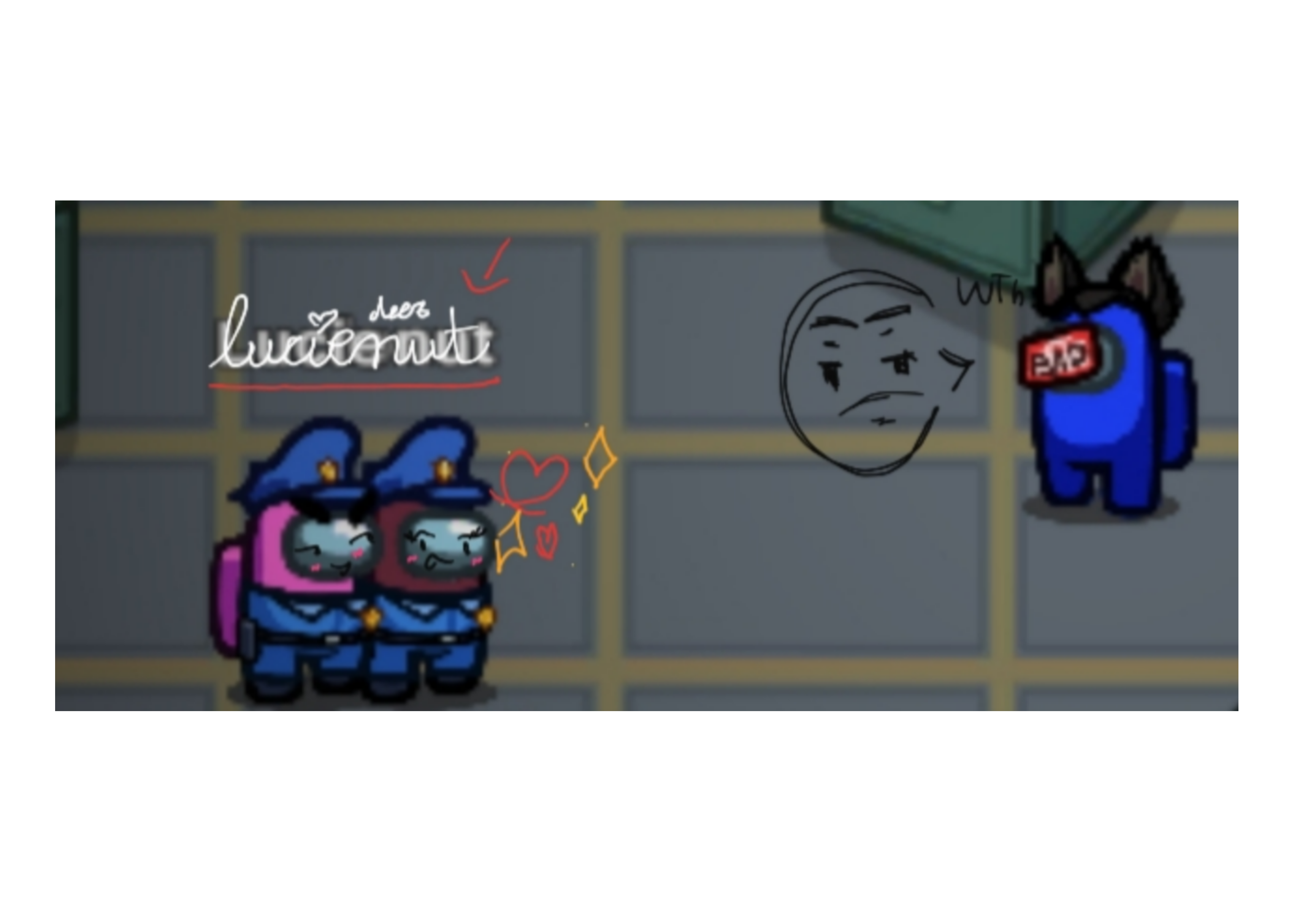 Sus Freetoedit sus Amogos YOOO Sticker By bruh9274