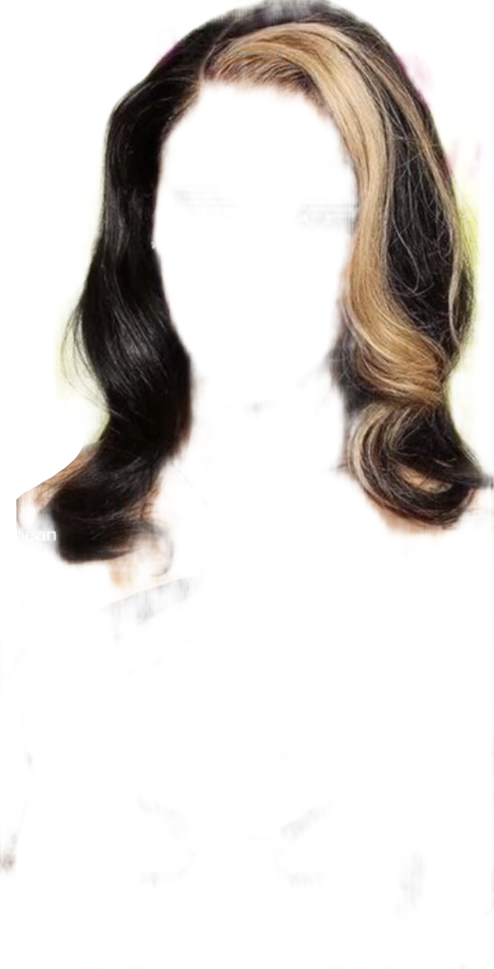 freetoedit uniqueee wig hair edges sticker by justasia916