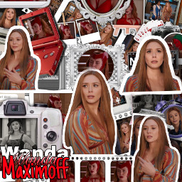marvel wanda wandamaximoff collage