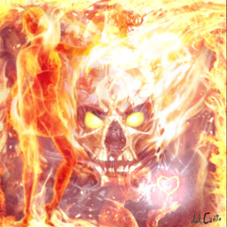 hell satan demon devil fire flames burning effects freetoedit picsart picsartedit fantasy imagination visualart fiction editbyme picsarteffects
