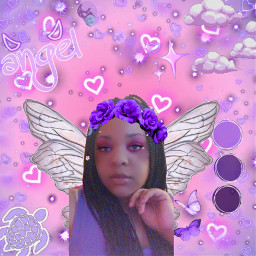 freetoedit purple purpleaesthetic girlygirl fairy prettygirl amber