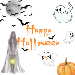 freetoedit halloween pumpkins ghost