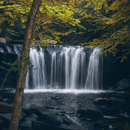 nature waterfall myphoto nikon remixit fairytale freetoedit