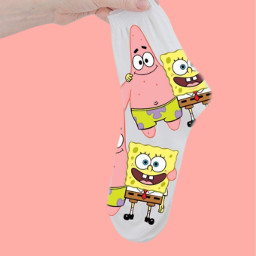 imageremix socks spongebob patrickstar freetoedit ircdesignthesocks designthesocks