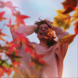 freetoedit ぼかし加工 ぼかし素材 秋 紅葉 blurred redleaves autumn fall