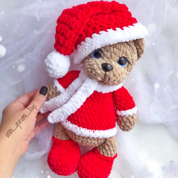 freetoedit teddybear newyear santaclaus xmastime gift christmastree santa holidays hohoho december snowflakes