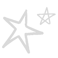 white lightgrey doodle grey stars outline sticker png decor neutral scrapbook bulletjournal freetoedit