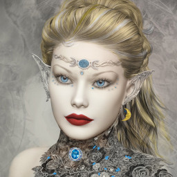 freetoedit portrait elf fairy face woman female fantasycharacter fantasy fantasyart