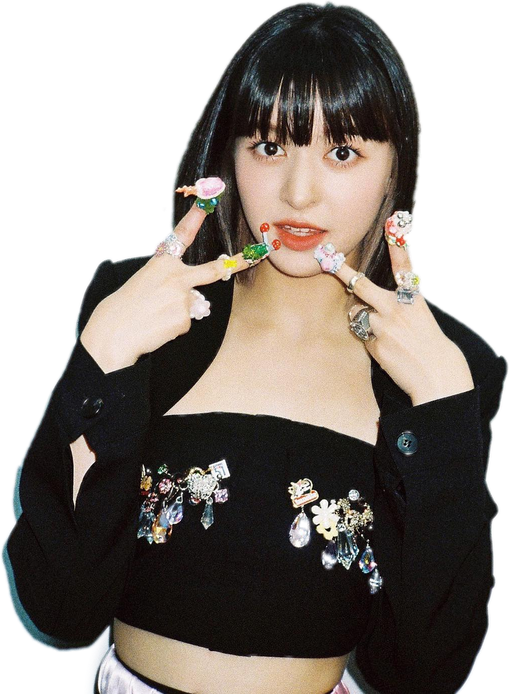 nmixx 엔믹스 lily 릴리 freetoedit #nmixx sticker by @ysys_1097