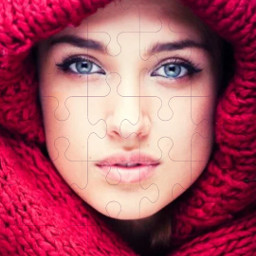 puzzle girl model pretty cool freetoedit srcpuzzleoverlay puzzleoverlay