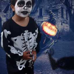 halloween halloweencreatures coco esqueleto squeletton freetoedit picsart