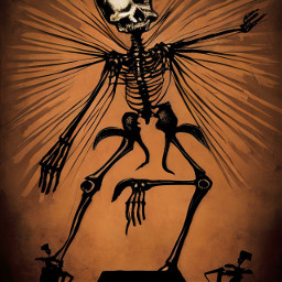 skeleton deviantart