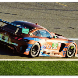 myphotography attherace rolex24 2022 car mercedes amg pitstop inmotion fromabove highangle perspective paint bordered