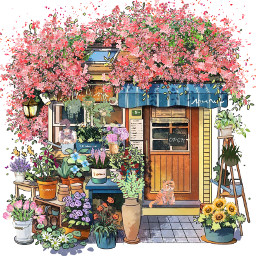 freetoedit plants shop japan cats flowers business store ladder vines villagelife