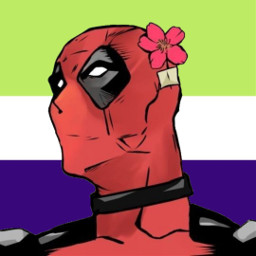 deadpool wadewilson marvel comics icons gendernonconforming gnc queer neopronouns freetoedit