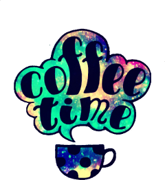 freetoedit sayings qoutes coffeetime coffee cup starbucks drink art sticker transparent galaxy bff girltime time black date cozy relax pickmeup yum delicious strong