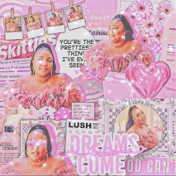 freetoedit pink lizzo interview premades overlay pinkhearts pinkstickers complex creditstostickerowners creds celebrity singer tags taglist hashtag