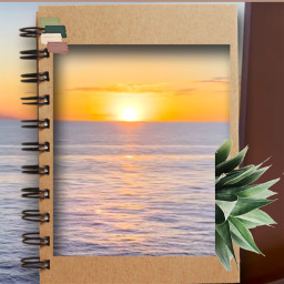 freetoedit nature travel beach summer summervibes sunset rcnotebookcover notebookcover