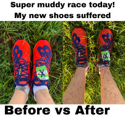freetoedit shoes race crosscountry muddygirl