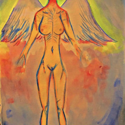 body angel angelart angeldrawing neon bodydrawing woman womanbody art drawing neonart