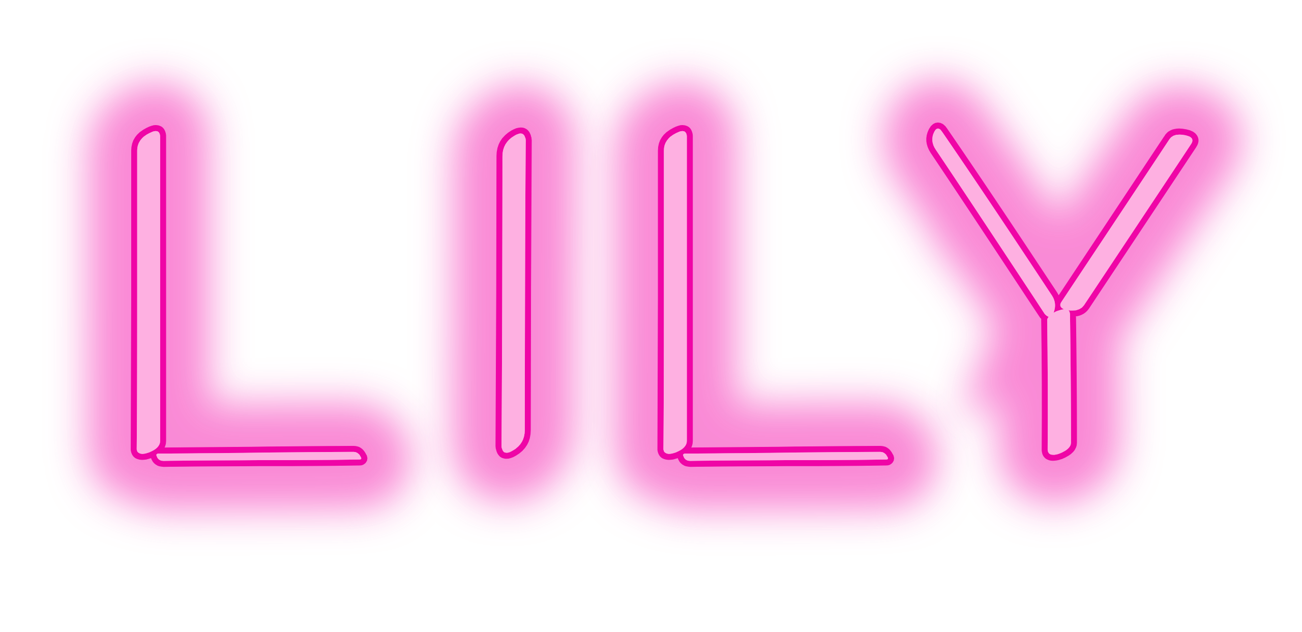 lily-name-word-letters-art-puppy-sticker-by-constancekeller