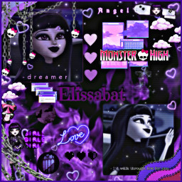 freetoedit color monsterhigh elissabatmonsterhigh purpleaesthetic monsterhighedit creditstoowner happypridemonth2022