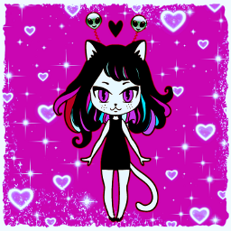 catgirl alienheadband purplehearts sparkleandshine freetoedit srcaliensheadband aliensheadband