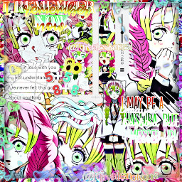 tanjiro mitsuri demonslayer pink green bright complex complexedit premades anime cute hair aethestic credits fqiryta1e girl fyp art love edit colorful nature picsart people pretty freetoedit