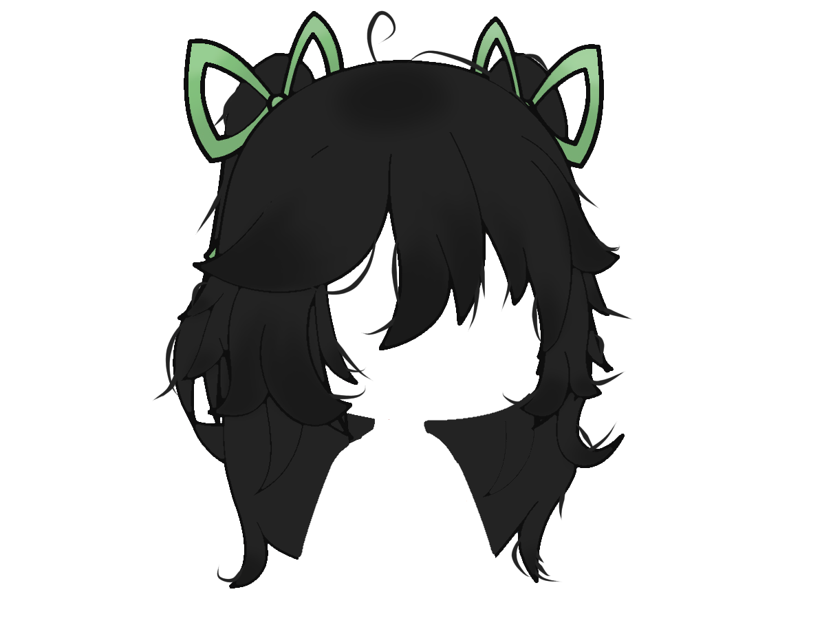 freetoedit hair gachalife gachaedit sticker by @bugskins