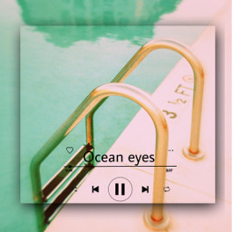 freetoedit ocean eyes pool water song music cover wonder cool art follow like