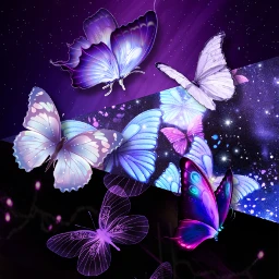 freetoedit purplebutterflies ccpurpleveryperiaesthetic purpleveryperiaesthetic
