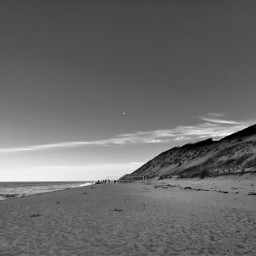 freetoedit cliffs dunes beach nature landscape silhouette sky galaxybackground view evening bnwmood monochrome iphoneography