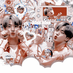 edit graphic aesthetic jin bts army freetoedit default local