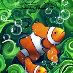 orange fish swirl reggie7 freetoedit rcswirledeffect swirledeffect