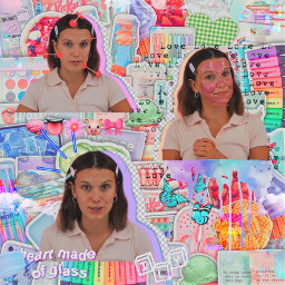 freetoedit milliebobbybrown saturation rainbow complex skincare butterfly