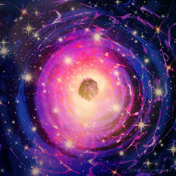 freetoedit background galaxy galactic pink purple sparkle twinkle universerve meteor stars asteroid