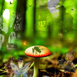 freetoedit fantasy mushroom toadstool