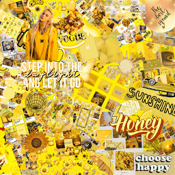 freetoedit yellow lol collage