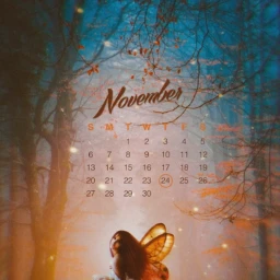 myedit beautiful girl woods woodnymph fairy winter magical november2022 freetoedit srcnovembercalendar2022 novembercalendar2022