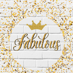 freetoedit fabulous wall gold words glitter