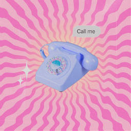 collage collageart indie aesthetic call phone pinkaesthetic retro freetoedit