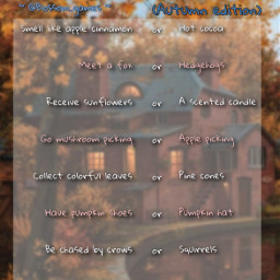 freetoedit remixit new game blossomgames template bored blossom aboutme quiz bingo wouldyourather thisorthat choose autumn fall autumn2022 fall2022 october leaves cozy newgame imback