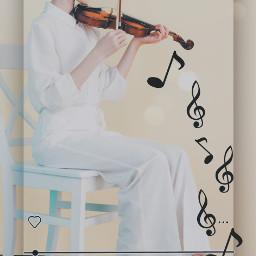 freetoedit violin music girl aesthetic