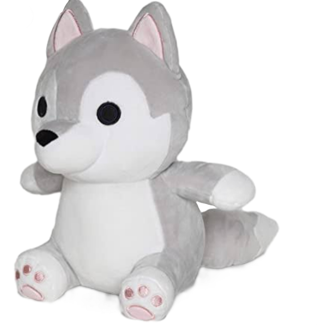 wolf plush plushiecore plushie sticker by kikiu_bloody_wolf